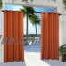 Exclusive Home Indoor/Outdoor Solid Cabana Window Curtain Panel Pair with Grommet Top   556659546